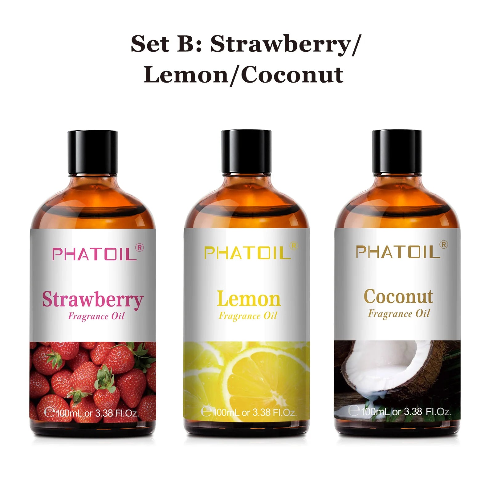 PHATOIL 100ml Aromatherapy Fragrance Oil – Multiple Scents